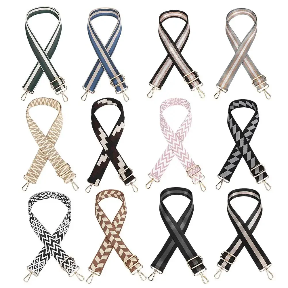 

Женская сумочка с ремнем шириной 4 см, сменный регулируемый ремешок через плечо в полоску, аксессуар для сумки