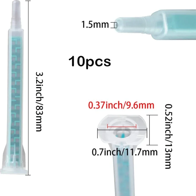 Насадки для смешивания клея AB 62/83/103 мм