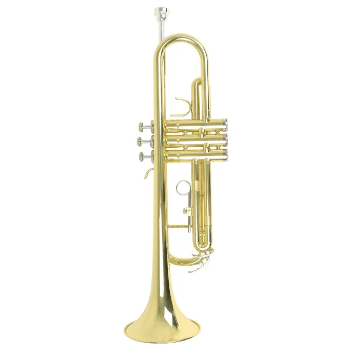 Латунная пенопластовая труба трехцветная плоская для обучения игре Западный