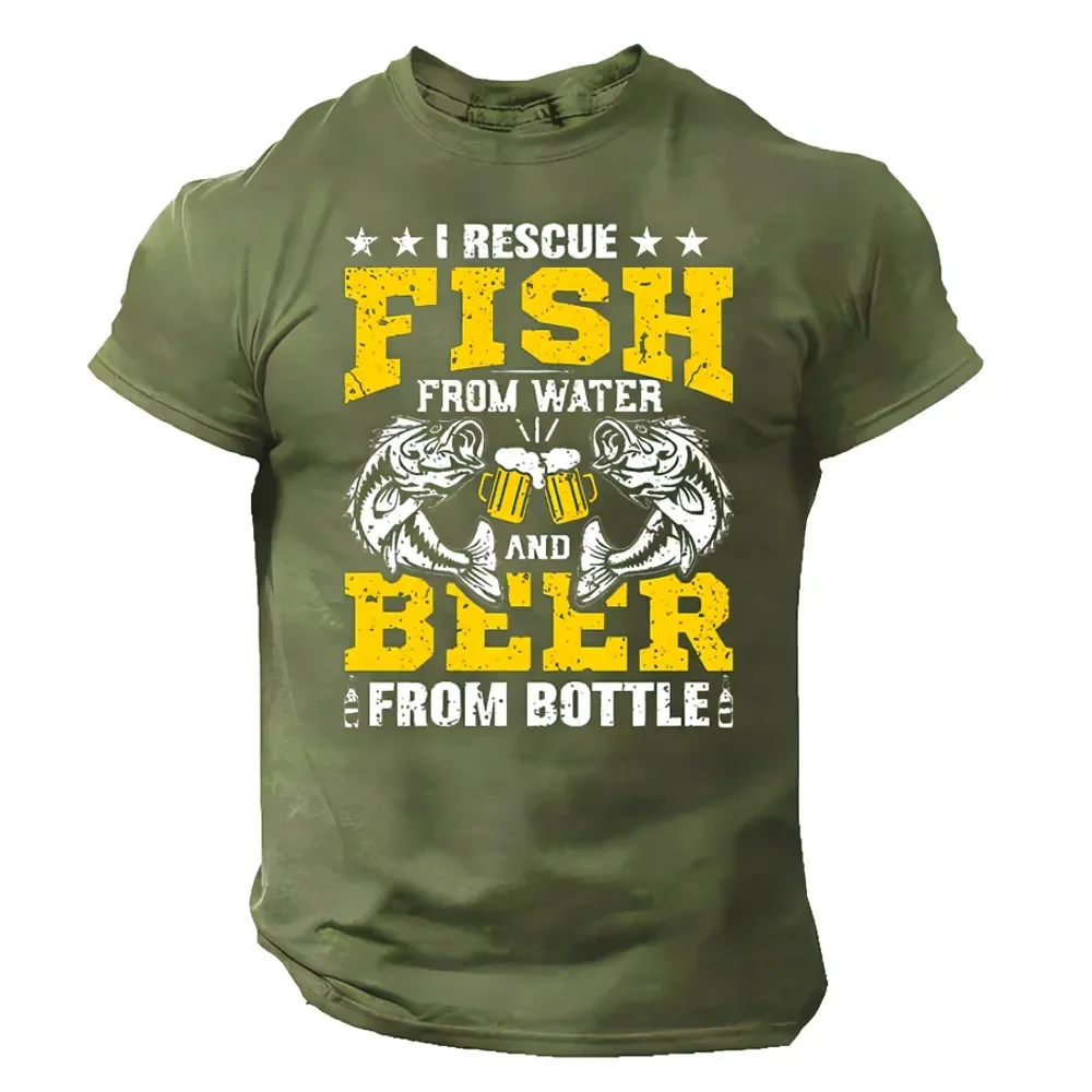 Мужская нейтральная футболка с графическими буквами тамплиеров и круглым