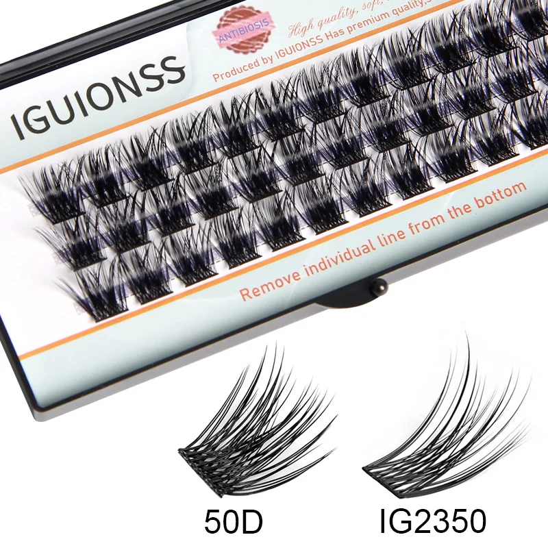 

Segmented False Extension Eyelash DIY Natural Individual Lash Makeup Tools Soft and Natural Easy to Operate Eyelashes
