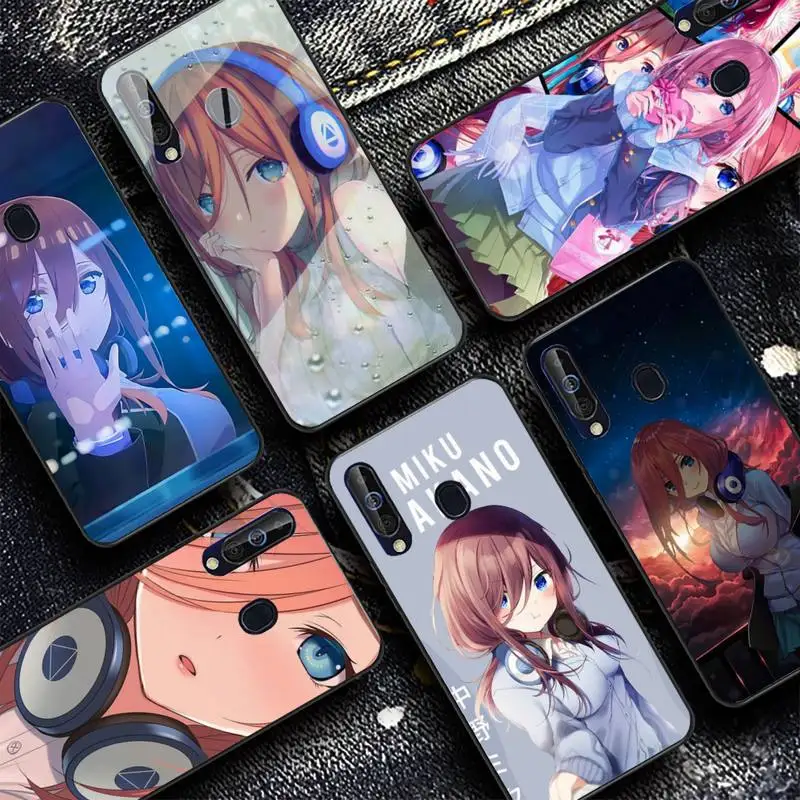 

Nakano miku Anime Phone Case for Redmi 8 9 9A for Samsung J5 J6 Note9 for Huawei NOVA3E Mate20lite cover
