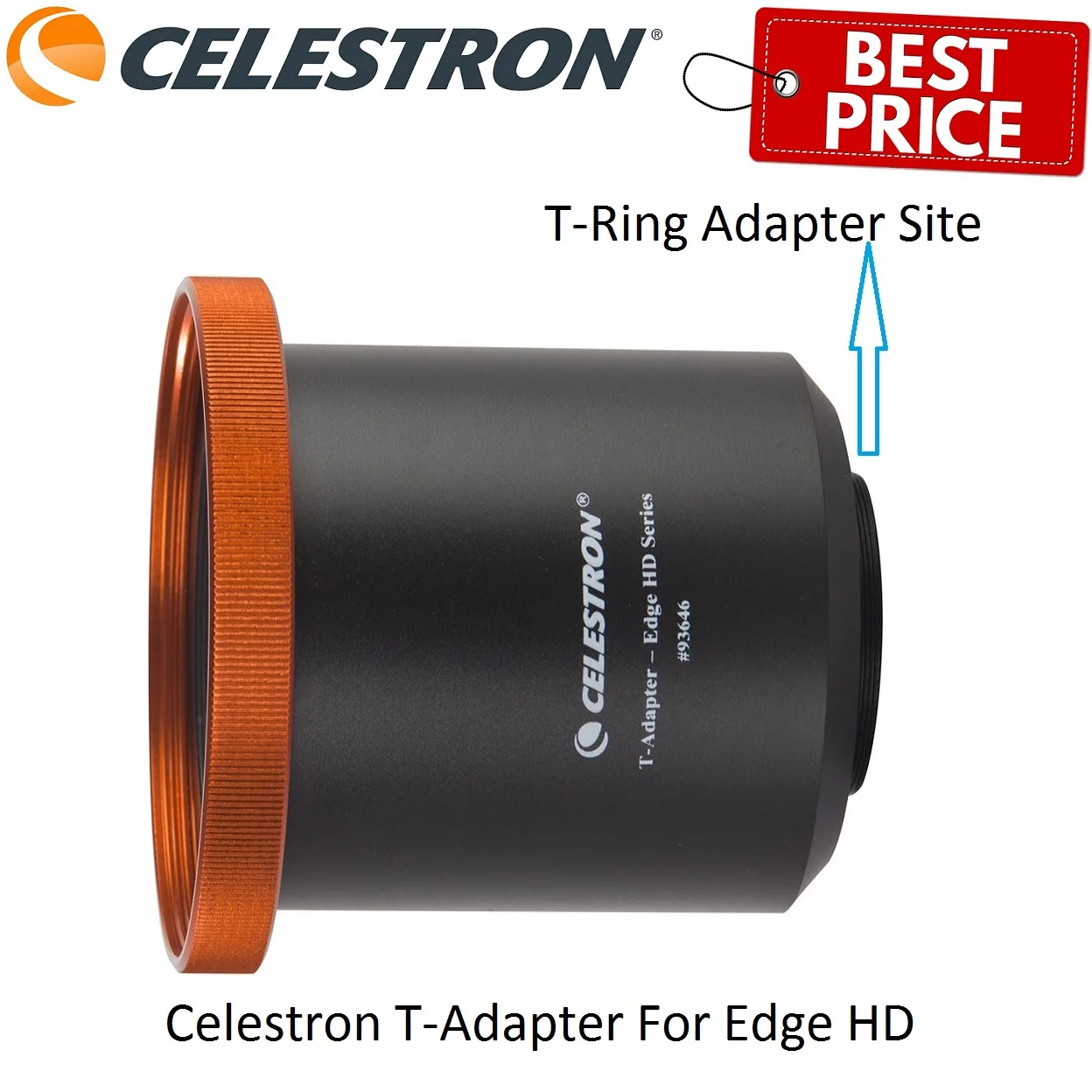 Celestron T-Adapter For 9.25", 11" and 14" Edge HD Telescope