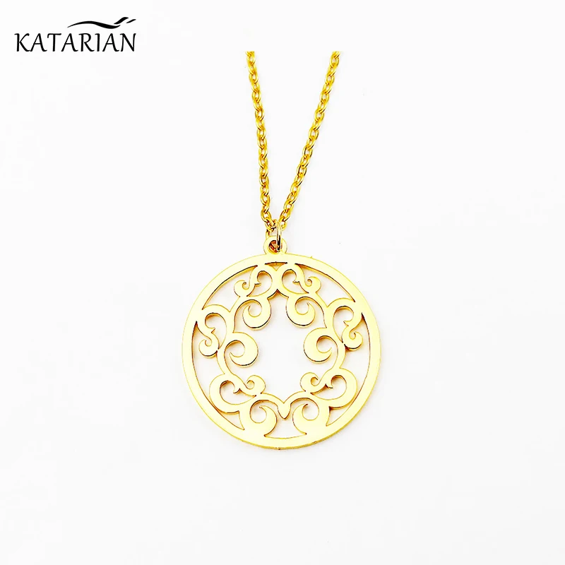 

Fashion Men Necklace Stainless Steel Pendant Clavicle Chain Necklaces Couple Exquisite Jewelry Gifts