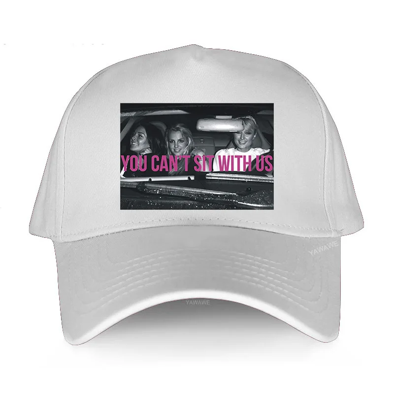 

Men Hip Hop Baseball Cap Spring Summer leisure Sunhat You Cant Sit With Us yawawe Graphic printed hat women adult cotton caps