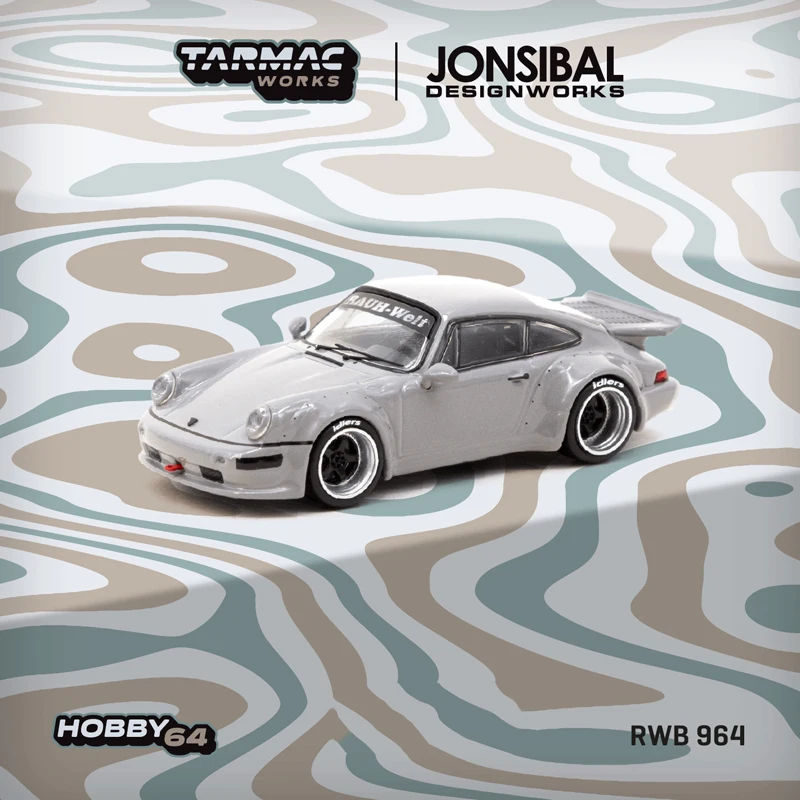 

PreSale TW 1:64 911 RWB 964 Jon Sibal серая коллекция литых моделей автомобилей Коллекция миниатюрных моделей машинок Tarmac Works