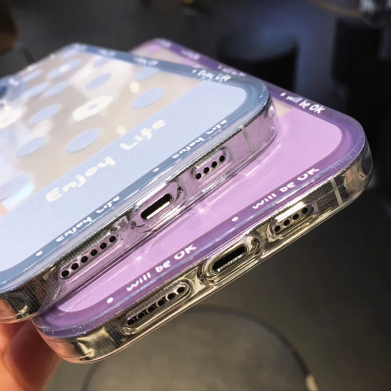 Цветной мягкий чехол с леопардовым принтом подходит для iPhone совместим моделями 13