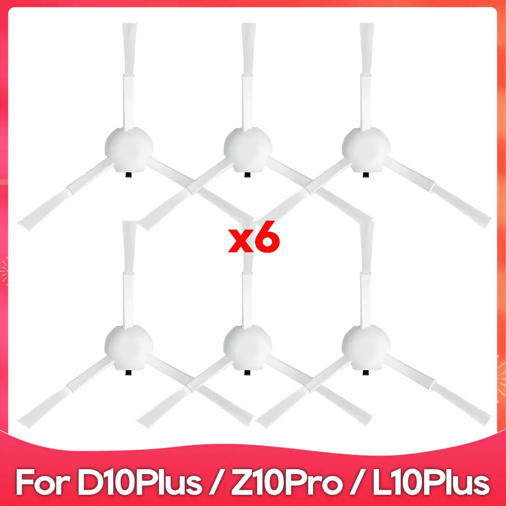 Подходит для ( Dreame Bot D10 Plus / RLS3D / Z10 Pro / L10 Plus ) Валика, боковой щетки, фильтра, салфетки для швабры, аксессуаров и запасных частей для роботов-пылесосов.