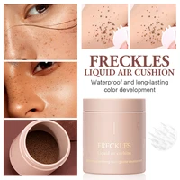 air cushion freckle pen waterproof long lasting freckles liquid powder quick dry natural face freckles makeup with brush 2022