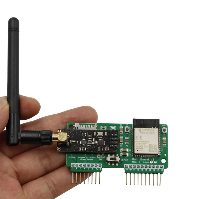 Усовершенствованная плата разработки NRF24+ESP32 с улучшенными характеристиками для