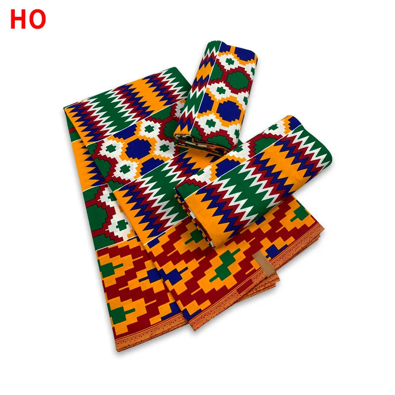 

high quality 100% cotton African Holland wax fabric Ankara style Guaranteed wax fabric Ghana wax real fabric 6 yards