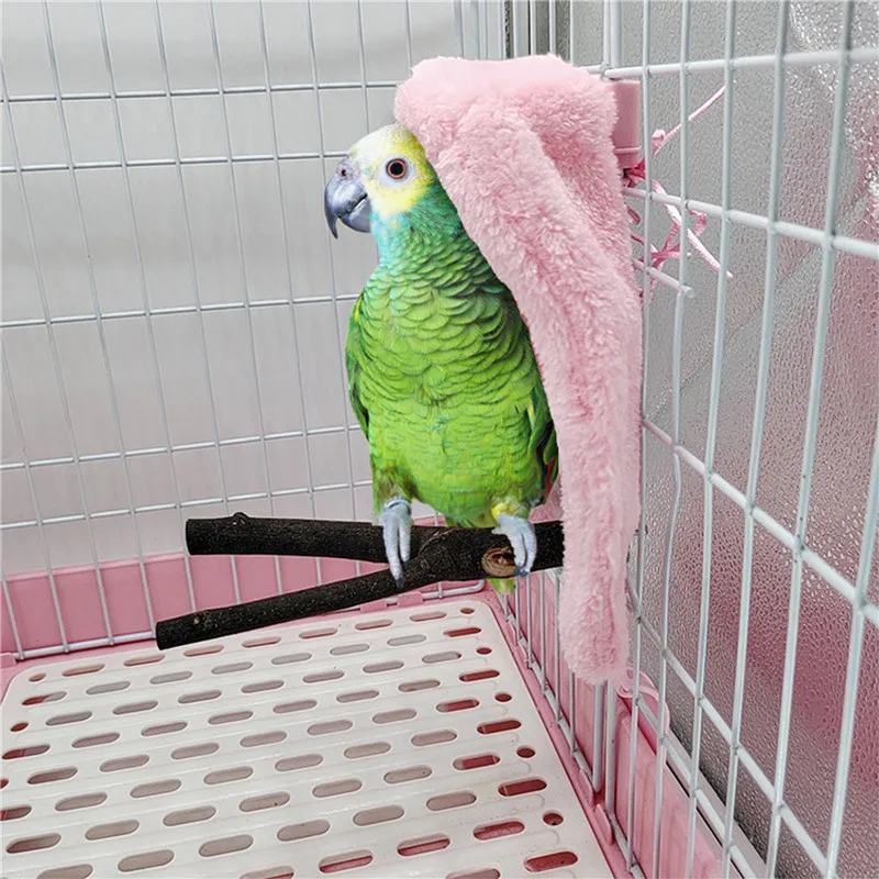 Nestling Hut Warm Bird Nest House Bed Hanging Hammock Toy