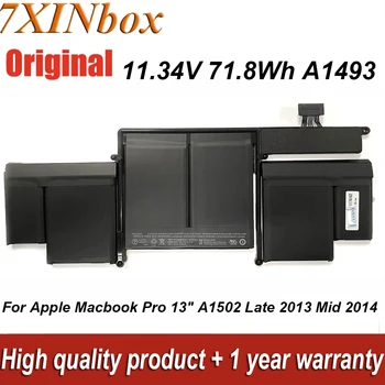 7XINbox A1493 11.34V 71.8Wh Laptop Battery For Apple Macbook Pro 13