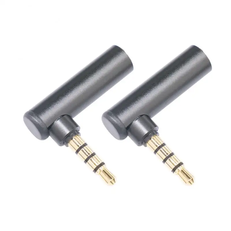 

Portable 90 Degree Audio Converter 3.5 Jack Male To Female Audio 3.5mm L Shape Audio Adapter 90 Degree Aluminum Universal