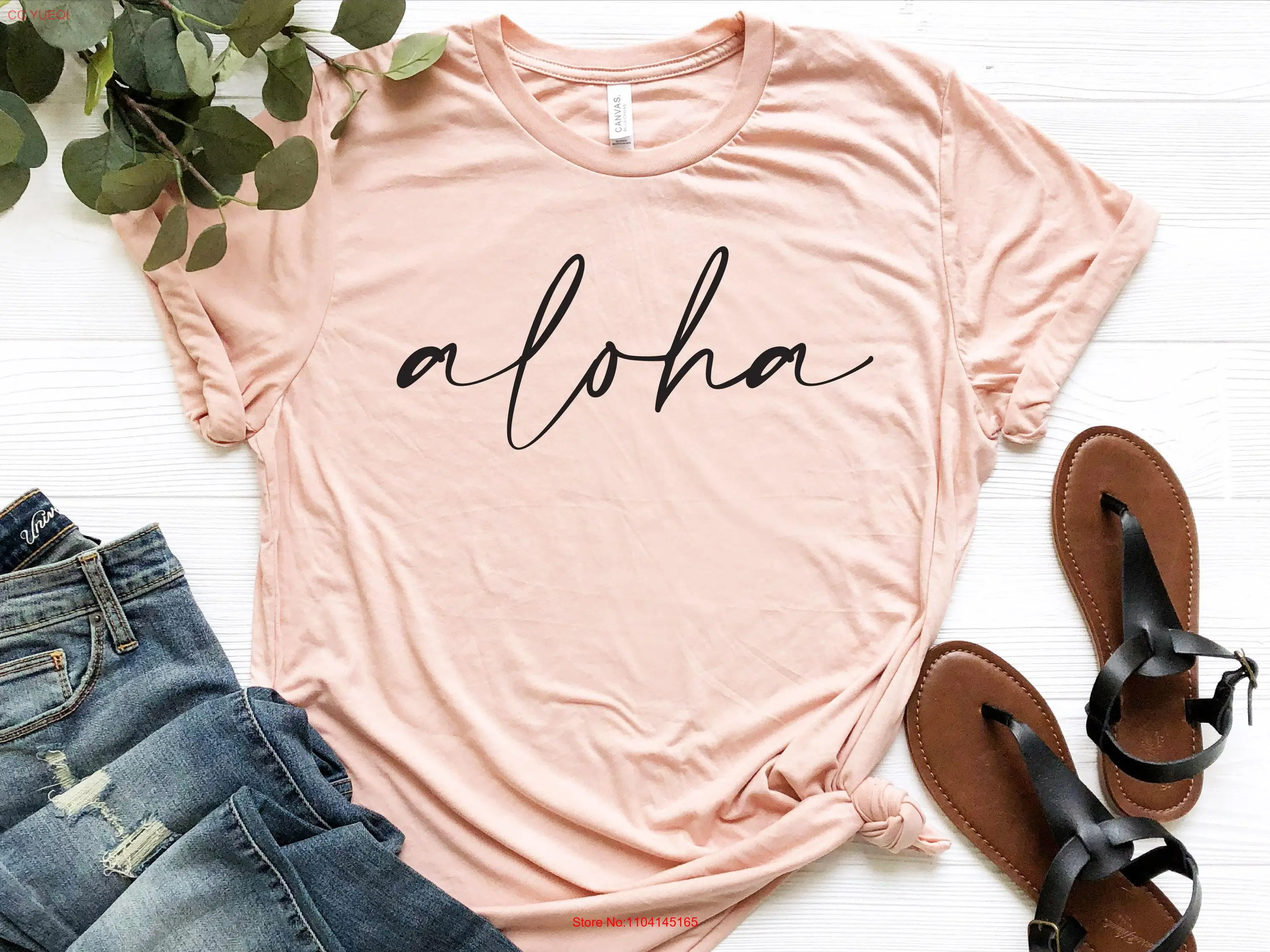 Футболка Hawaii Trip Aloha Lover Tropical Beach Minimalist Travel s Summer Vacation с длинными или короткими