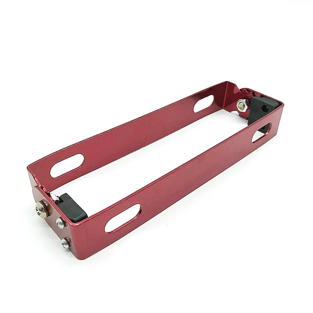 

Universal Motorcycle License Plate Holder Stainless Steel Mount Bracket Adjusted Registration Number Plate Cover Sport Street