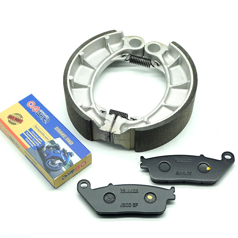 Фото Передние и задние тормозные колодки для мотоциклов HONDA VT250C V Twin Magna 1994-1998, S 1996-1998, CB500 1994-1996, NV600C Steed 1993-1996 №1