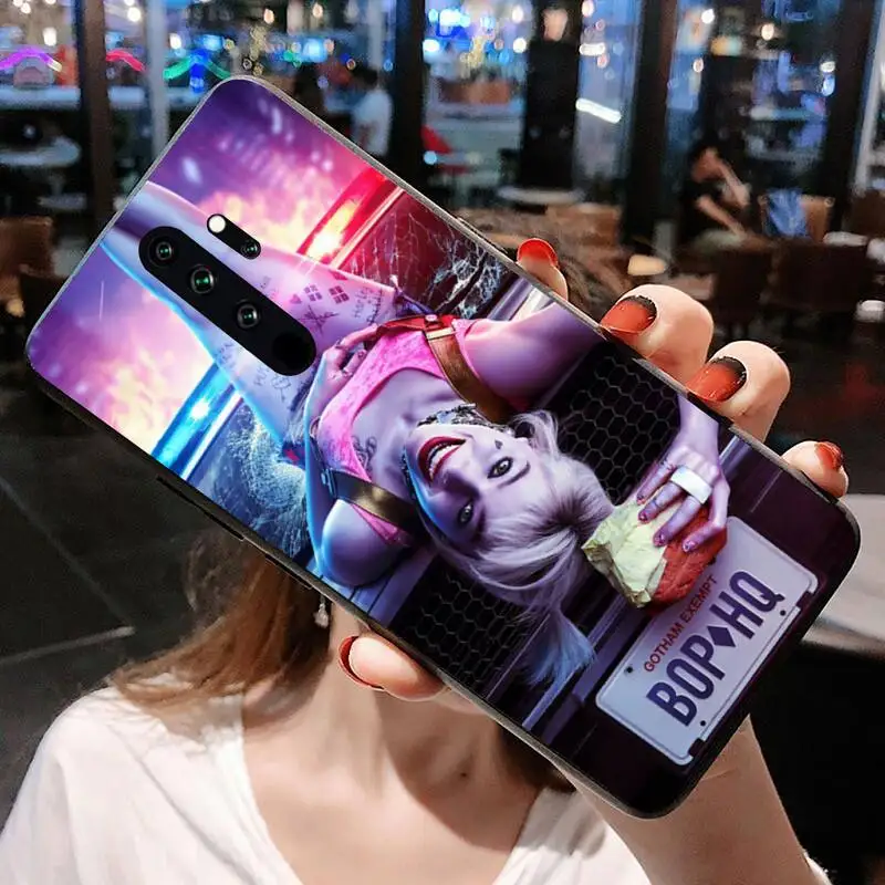Сексуальная девушка Harley Quinn чехол для телефона Redmi 9A 9 8A Note 11 10 8 8T Pro Max K20 K30 K40 |