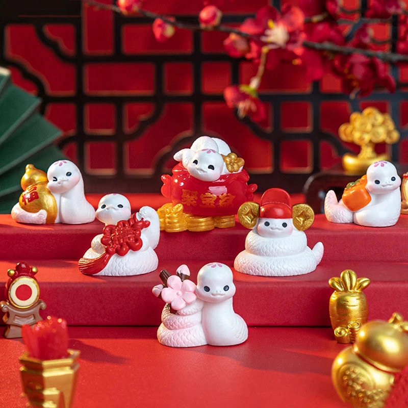 Статуэтка змеи зодиака 2025 год 1 комплект