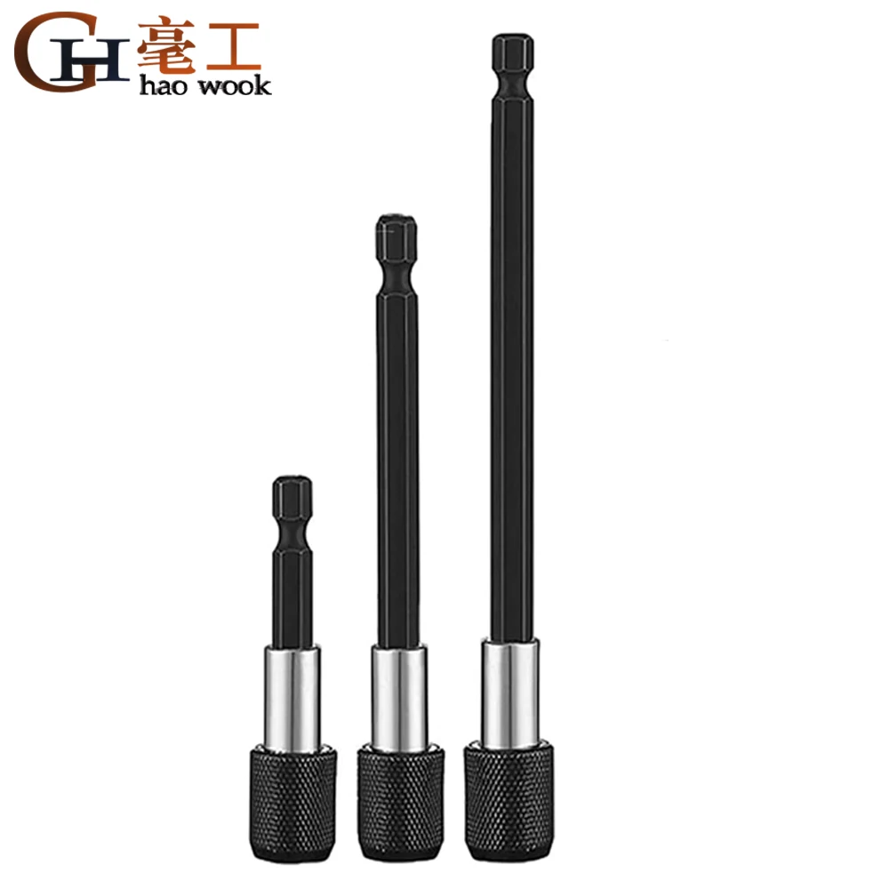 

Удлинитель с шестигранным хвостовиком 1/4 дюйма, быстроразъемный удлинитель, отвертка, держатель для отвертки, магнитный Удлинительный патрон адаптер