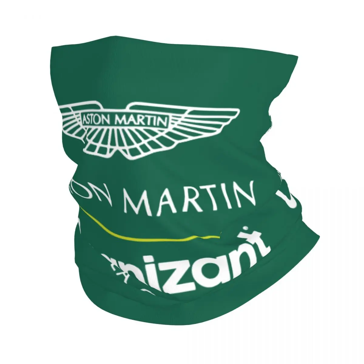 

2023 бандана команды Aston Martin F1, Шейная гетра, маска-шарф «Фернандо элонсо 14» для испанских гонок, многофункциональная маска для лица для езды на велосипеде, унисекс