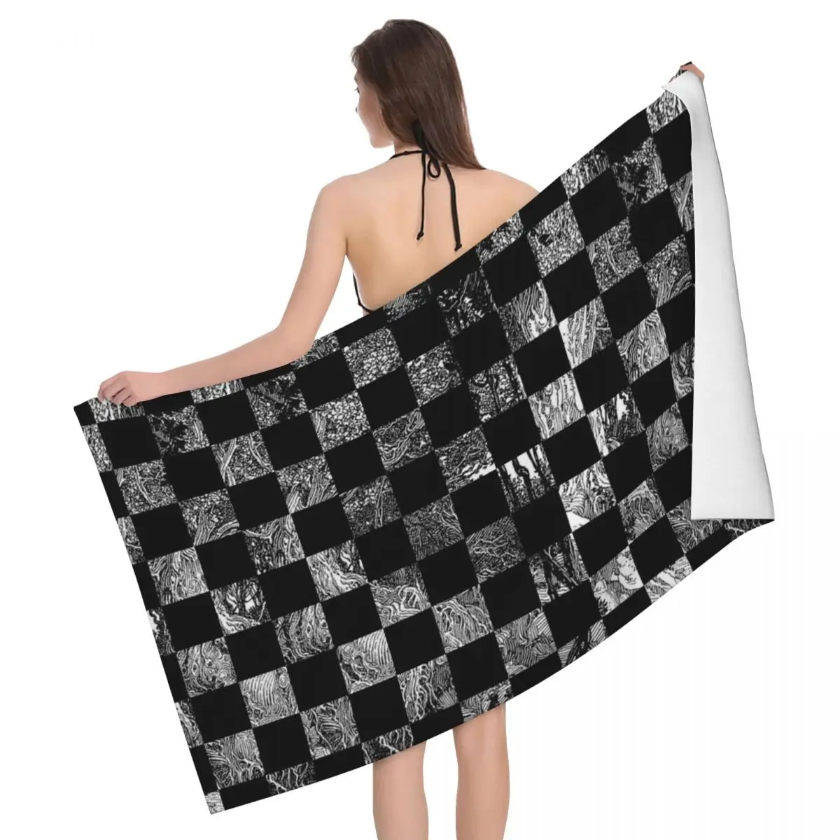 

Beach Towels Pool Towels Large Sand Free Microfiber Beach Towels, Quick Dry Lightweight Bath Swim Towels