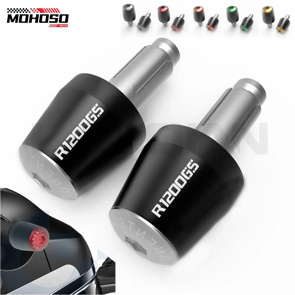 

Motorcycle Grips End Plug Slider Handlebar Ends Handle Bar Cap Cover For BMW R120GS R 1200GS R 1200 GS ADVENTURE LC ADV Parts