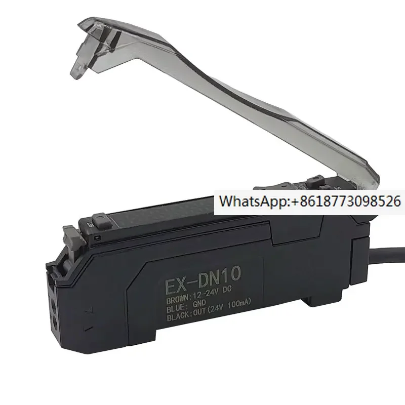 Оптоволоконный датчик оптоволоконный усилитель двойной цифровой дисплей DN10