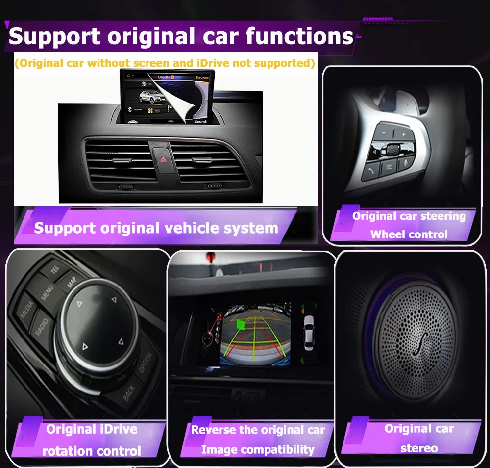 Фото Android 14 для Audi A6 C7 A7 2012-2018 сенсорный экран Carplay автомобильный мультимедийный плеер WIFI музыка стерео GPS Navi авто радио DSP №3