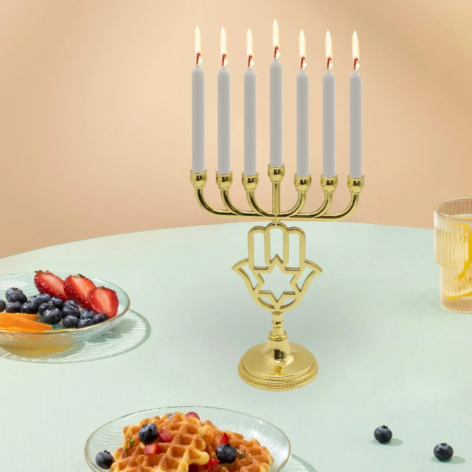 Hanukkah Chanukah Menorah Ornament For New Year
