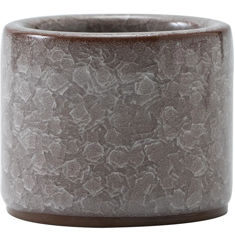 Винтажная многоцветная керамическая чайная чашка в японском стиле ретро ручная