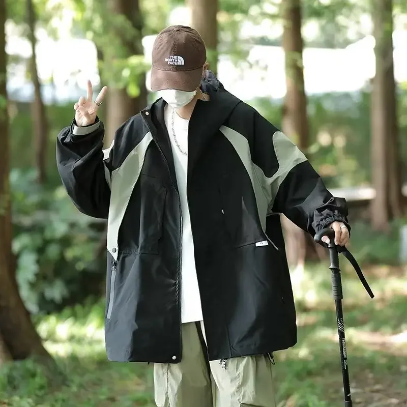 Куртка три в одном Mountain System мужская повседневная куртка с капюшоном винтажном