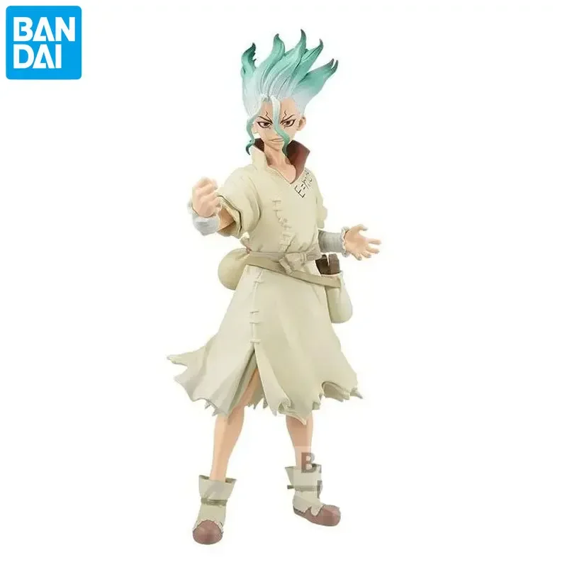 

In Stock Genuine BANDAI Dr.STONE Ishigami Senkuu New Product Anime Action Figures Model Collection Toys Boys Girls Holiday Gifts