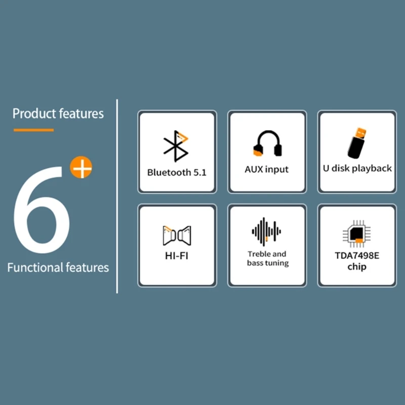 TDA7498E 160 Вт + плата аудиоусилителя Bluetooth-совместимая модуля 5 1 ампер 20 Гц-20 кГц