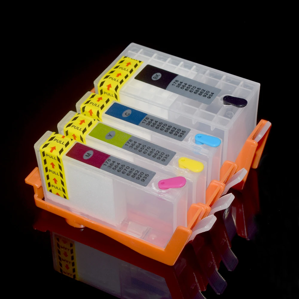 Многоразовый картридж с перманентным чипом для принтеров Hp 934 935 6830c