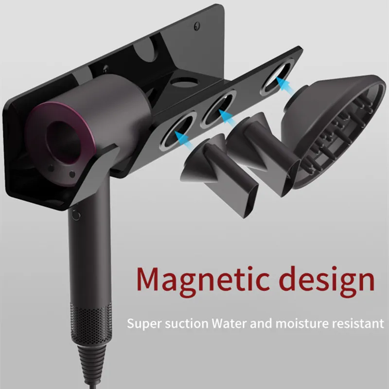 Держатель для сушилки волос Supersonic органайзер хранения в ванной комнате полка