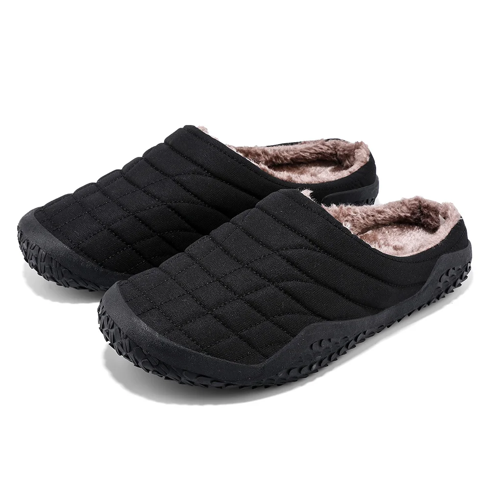 

Fujeak Women Cotton Slippers Winter New Trendy Slippers Men's Indoor Warm Shoes Couple Waterproof Casual Footwear Big Size 37-48