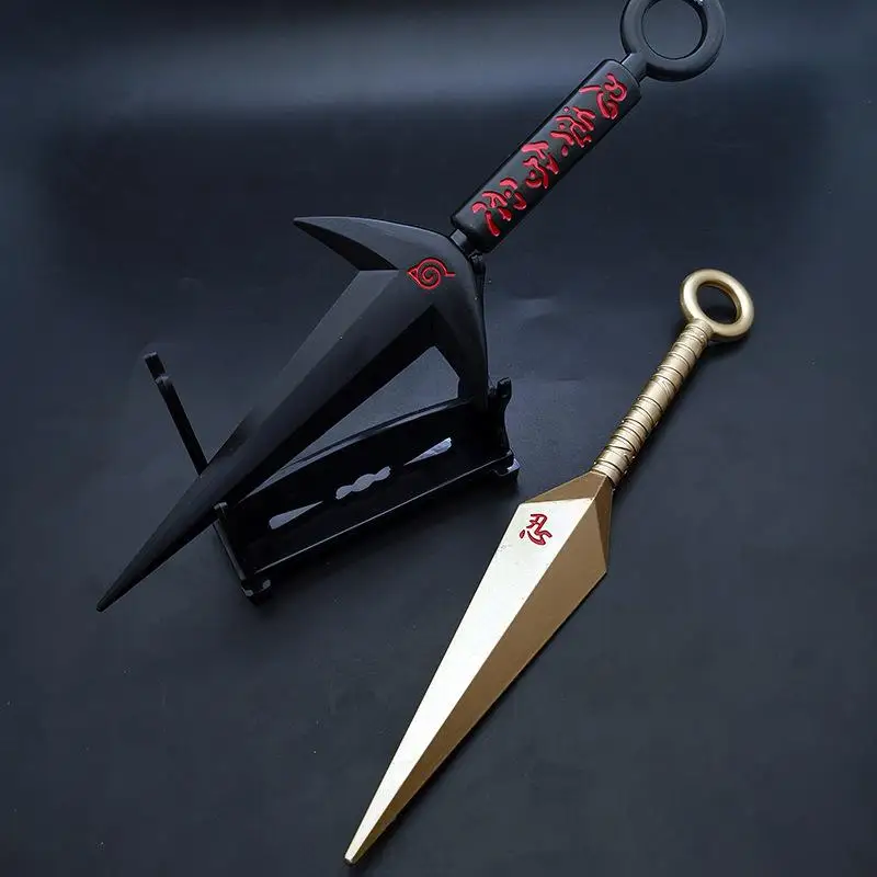 Аниме Наруто ниндзя периферийное оружие Shuriken Kunai различные цвета и стили косплей