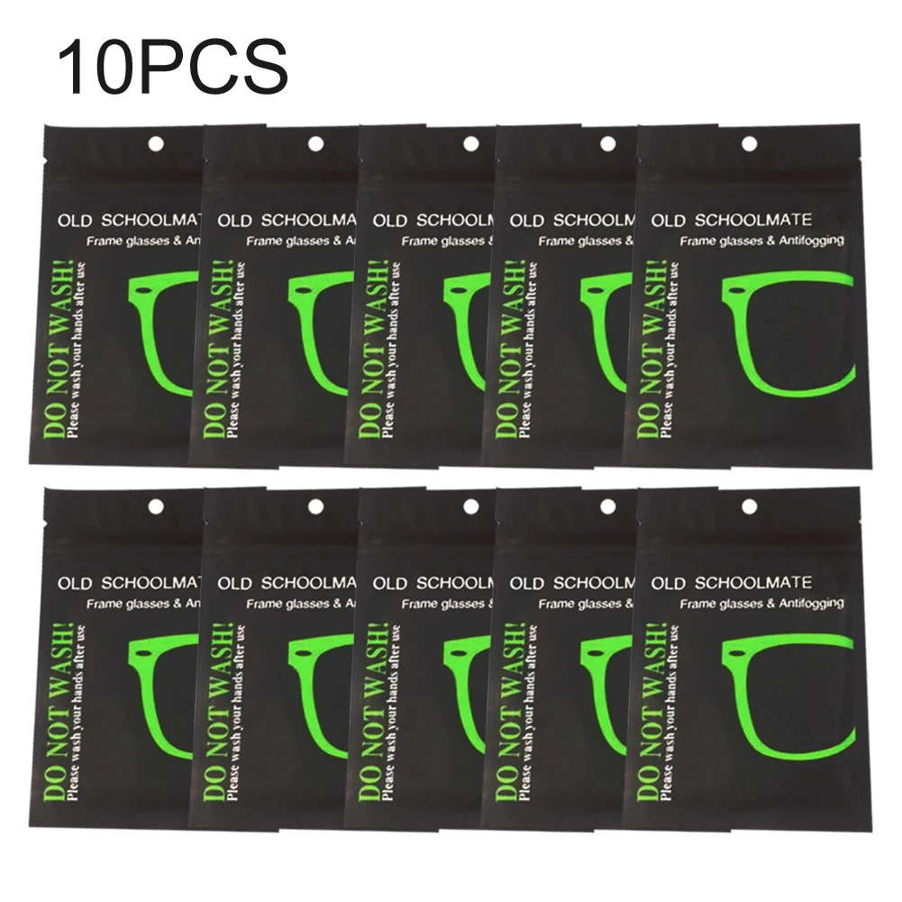 

10 шт./компл., многофункциональные салфетки из микрофибры для очков