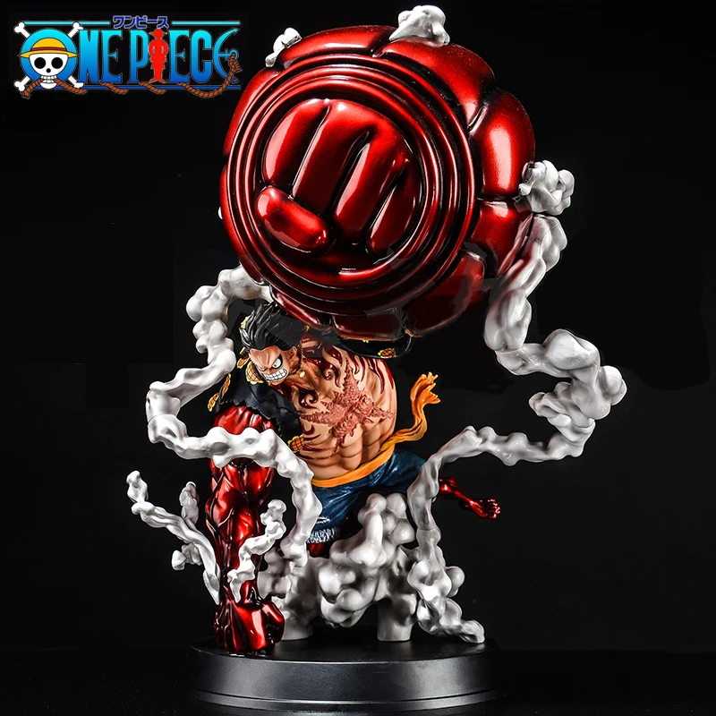 

One Piece Luffy Gear 4th King Kong Gun аниме фигурка из ПВХ экшн-фигурка Luffy & shanks Коллекционная модель украшения для детей и взрослых игрушка