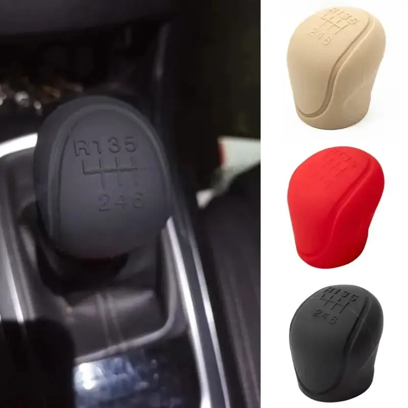 Силиконовая Ручка Рычага Переключения Передач Автомобильный Аксессуар