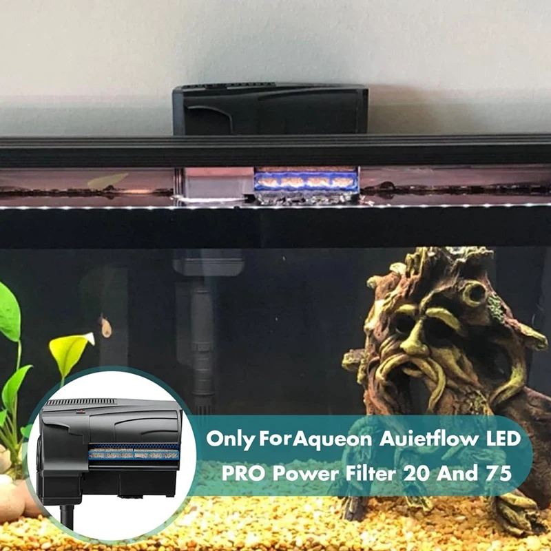 20 шт. фильтрующие прокладки для редуктора аммиака Aqueon губка фильтр аквариума