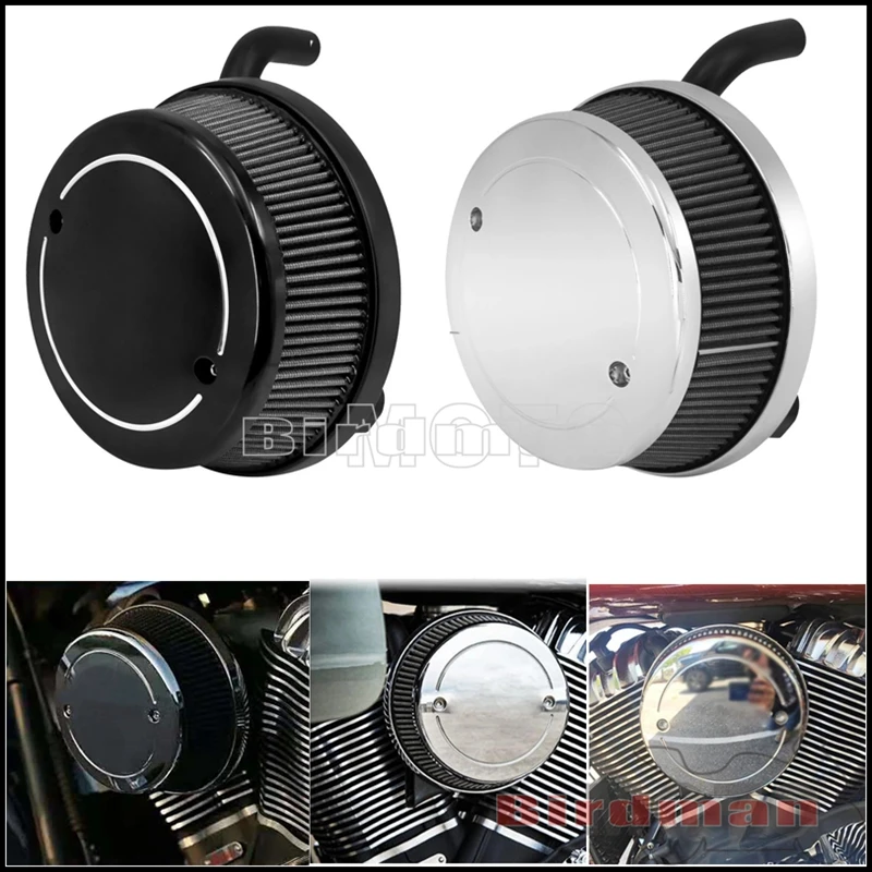 

Motorcycle Air Filter Air Cleaner Intake High Flow Filter For Indian Chief Chieftain Dark Horse Roadmaster Vintage 2014-2021
