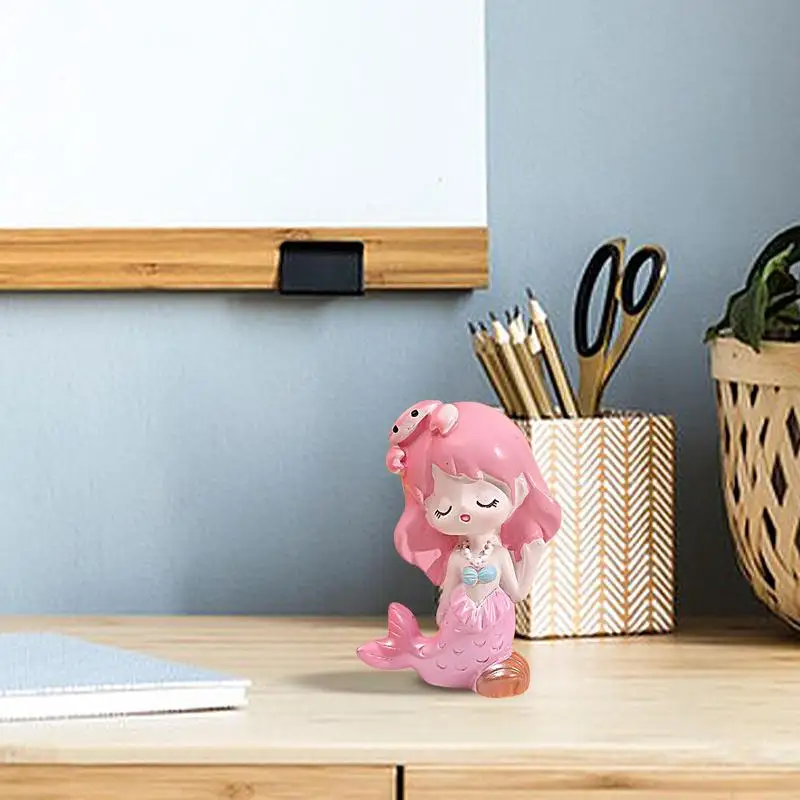 Маленькая искусственная статуэтка миниатюрные настольные статуэтки милые