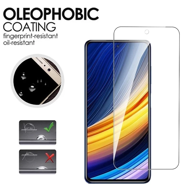 Tempered Glass for Mi Poco X3 Pro NFC F3 M3 M4 GT Screen Protectors for Xiaomi Redmi Note 11 10 9 8 Pro 9s 10s 9T 8T 9A 9C Glass images - 6