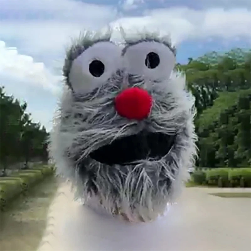 Защитный чехол для мотоциклетного шлема мультяшный Пушистый Плюшевый комплект