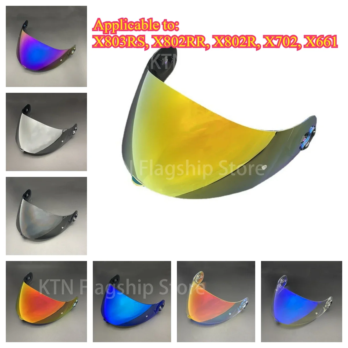 Подходит для X803RS X802RR X802R X702 X661 маски лица защитные линзы мотоциклетного шлема
