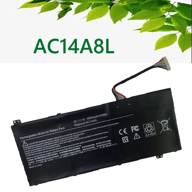 Аккумуляторная батарея для ноутбука AC14A8L для Acer Aspire VN7-571 VN7-571G VN7-591 VN7-591G MS2391 KT.0030G.001