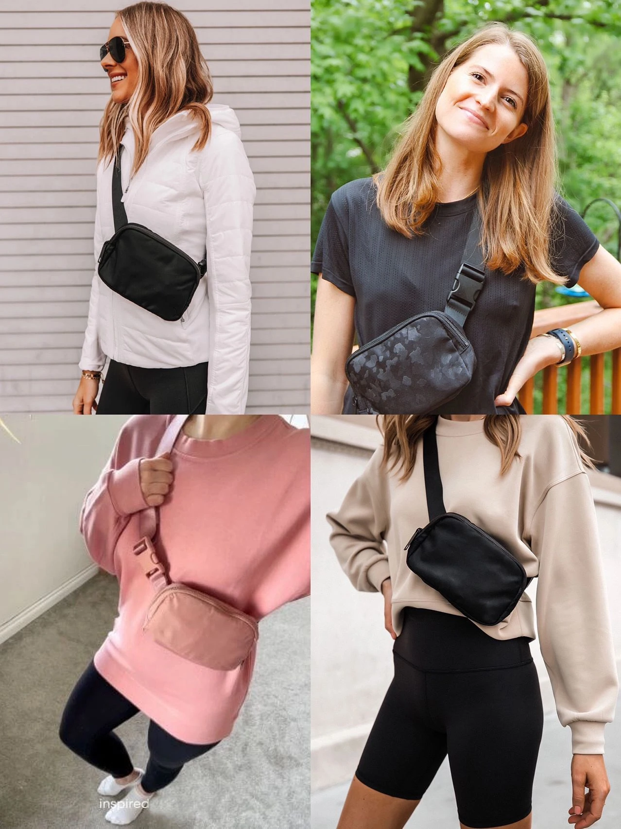 Unisex Everywhere Belt Bag 1L Fitness Waist Outdoor Sports Fanny Pack Zip Oxford For Lulu Fashion Leisure Yoga Running Bum Bags