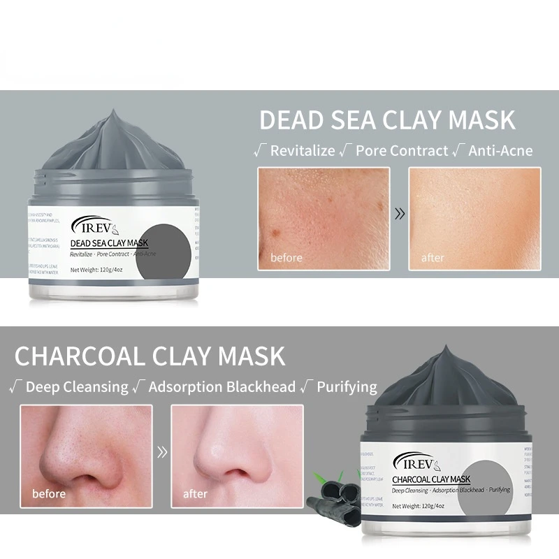 

Dead Sea Clay Mask 120g Revitalize Pore Contract Anti-acne Deeply Cleansing Absorb Dirt,shrink Skin Pores Moisturize And Repair